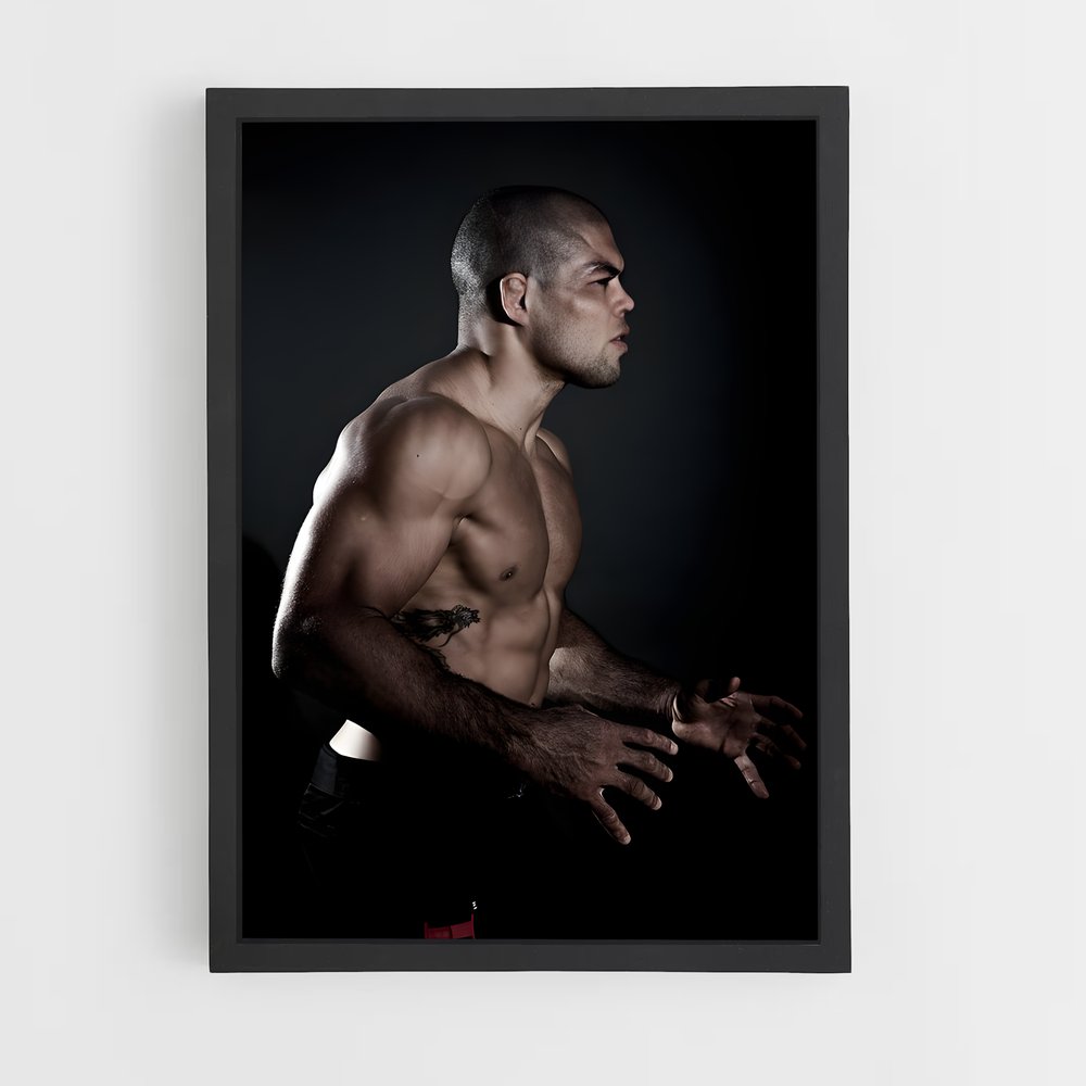 Poster galvao hommage – affiche Jiu-jitsu brésilien (vue 2)